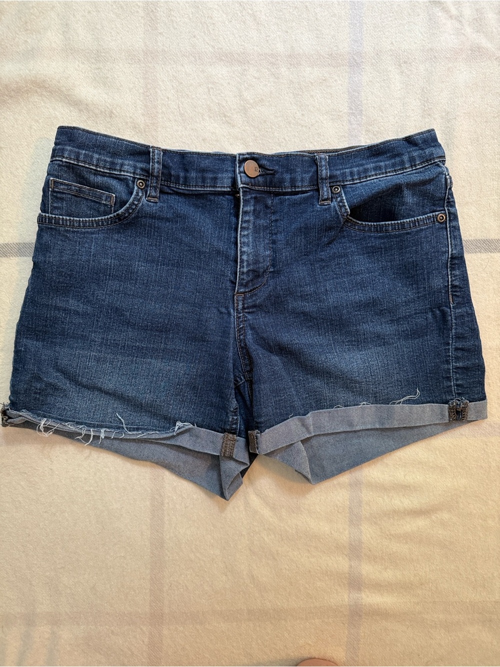 Soho NY Jeans. Dark Blue Denim Women’s Shorts Size 8